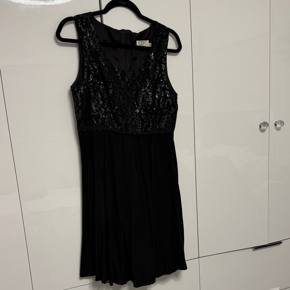 CDC Black Lace Detail Garment